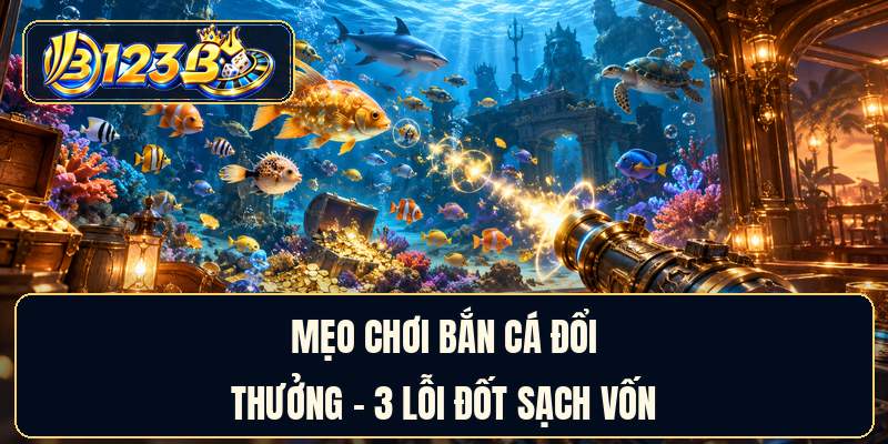 Mẹo Chơi Bắn Cá Đổi Thưởng - 3 Lỗi Đốt Sạch Vốn