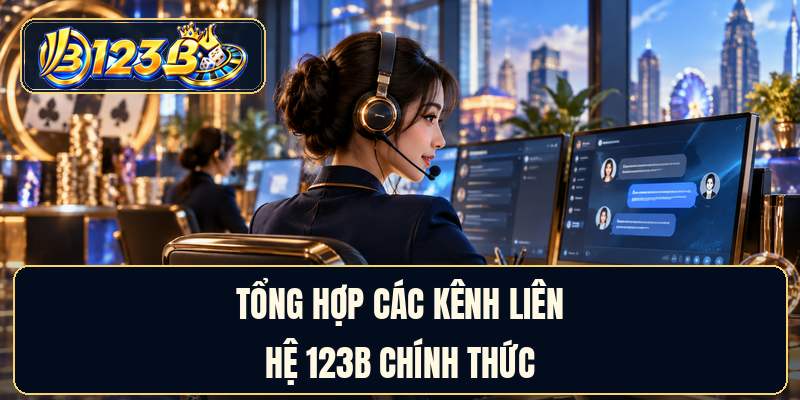Tổng hợp các kênh liên hệ 123B chính thức