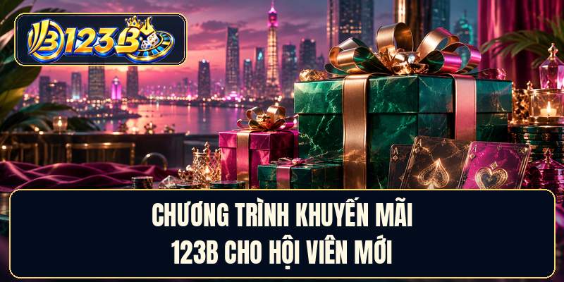 Chương trình khuyến mãi 123B cho hội viên mới