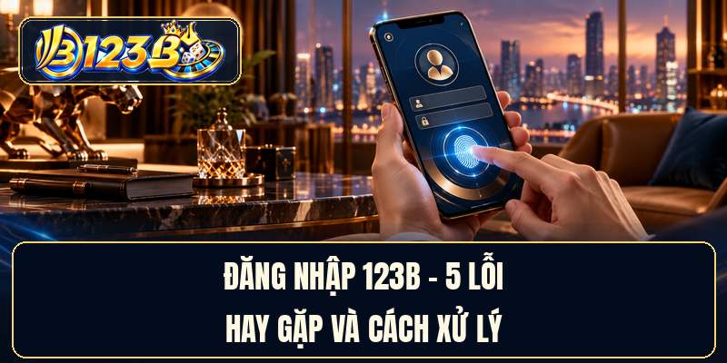 Đăng Nhập 123B - 5 Lỗi Hay Gặp Và Cách Xử Lý