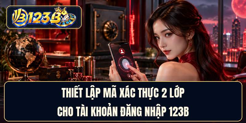 Thiết lập mã xác thực 2 lớp cho tài khoản đăng nhập 123B