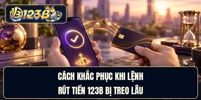 Cách khắc phục khi lệnh rút tiền 123B bị treo lâu