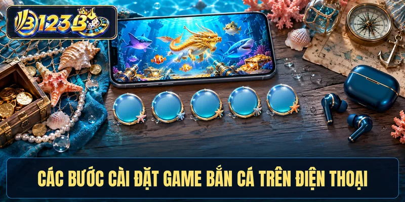 Các bước cài đặt game bắn cá trên điện thoại